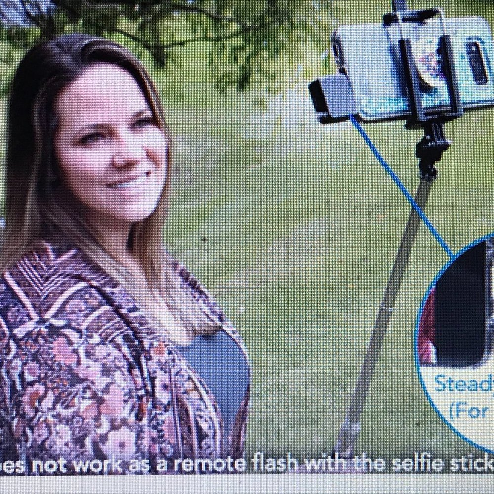 x2 -NEW Selfie Expandable Monopod w/Shutter Button